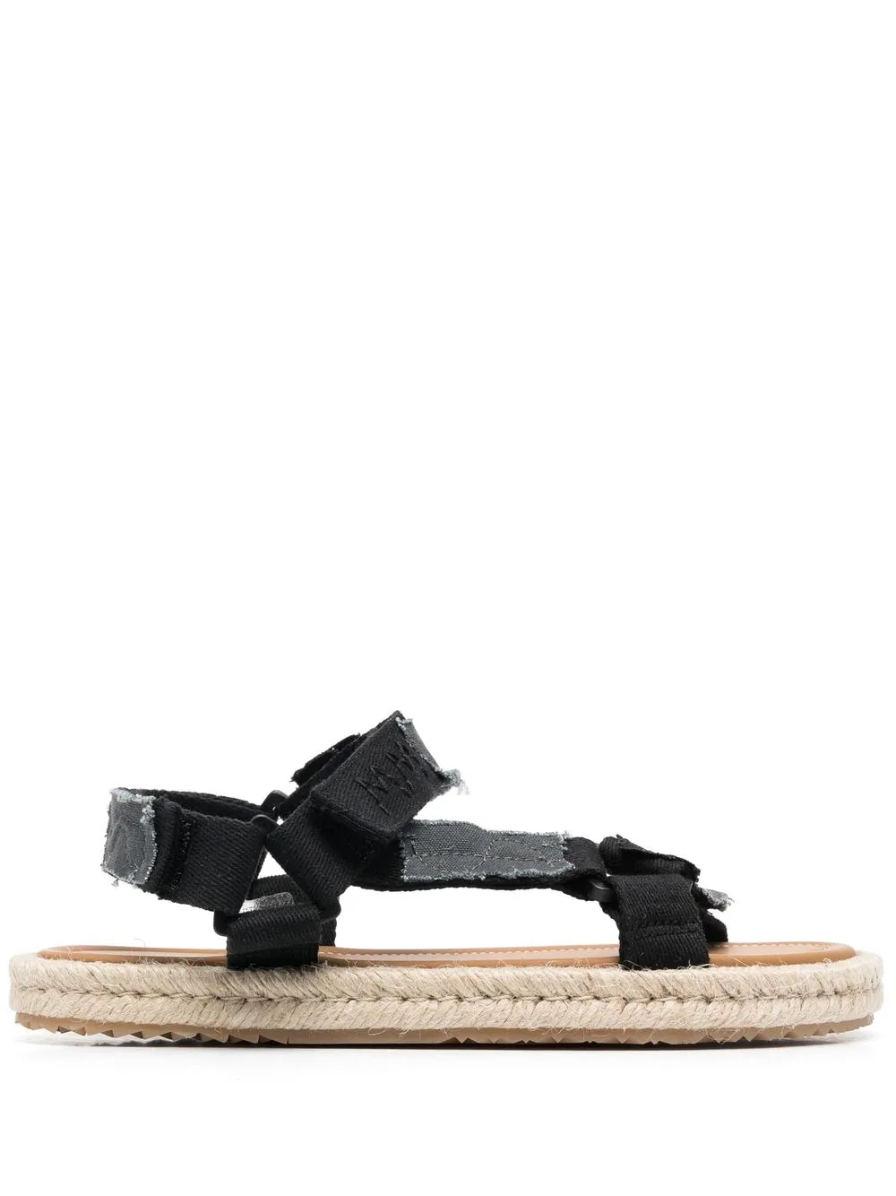 Сандалии Patchwork MAISON MARGIELA, черный