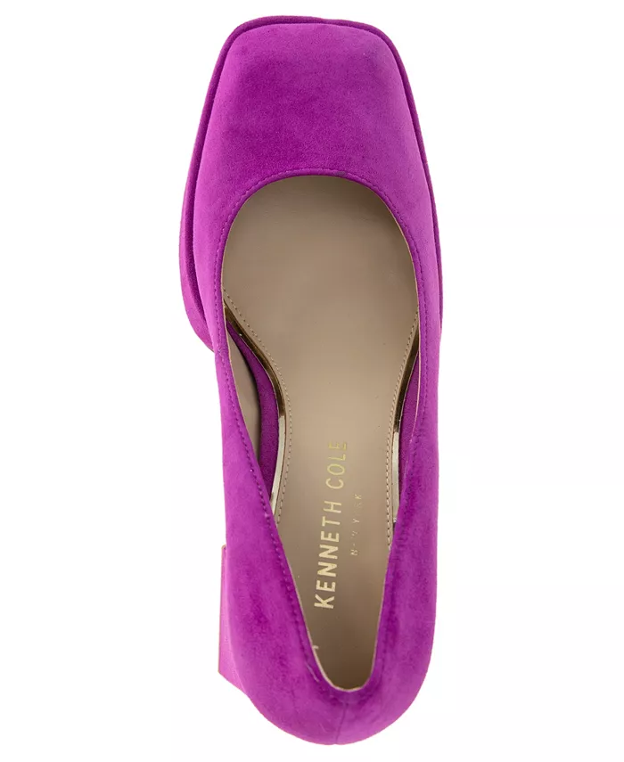 Женские туфли-лодочки Bri на платформе Kenneth Cole New York, красный — фото 4