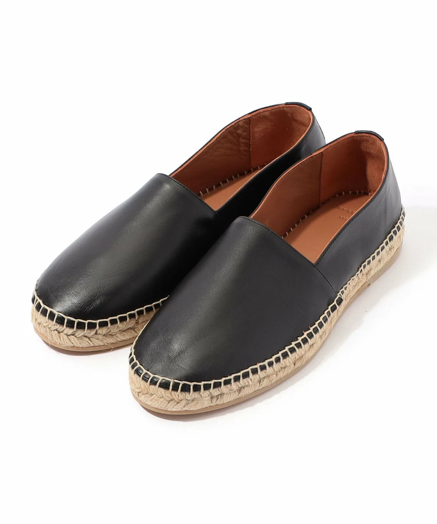 Кожаные эспадрильи TOMORROWLAND Tomorrowland Goods, 19 Black