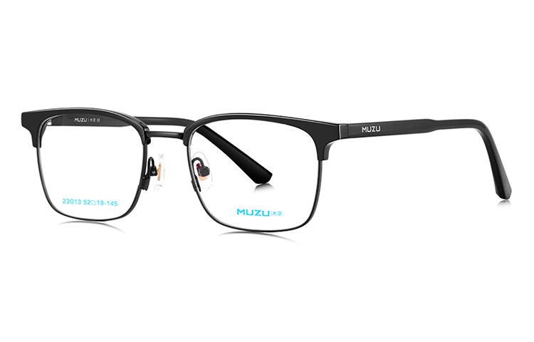 

MUZU Мужские очки для зрения, Versatile Black-C10