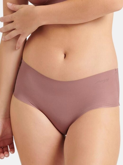 

Короткие трусы, 6 шт., микрофибра нулевая Sloggi, коричневый