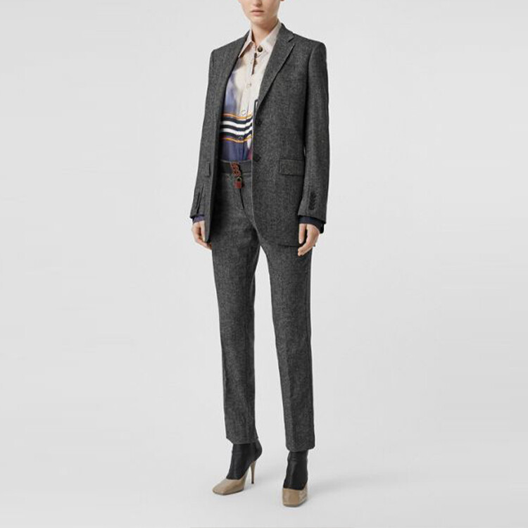 Брюки женские Burberry костюмные, серый — фото 2