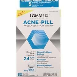

Loma Lux Laboratories Таблетки от прыщей Натуральная ягода 60 таблеток