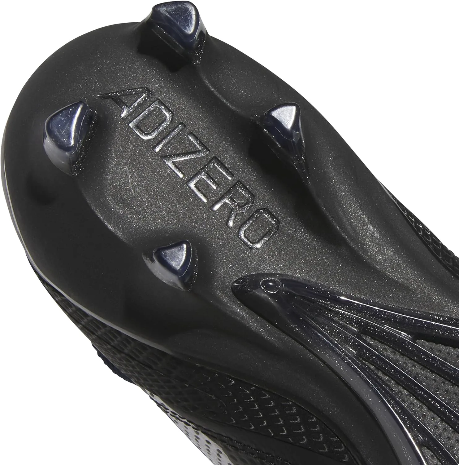 Футбольные бутсы Adidas Adizero Impact для взрослых, унисекс, синий/белый/черный — фото 4