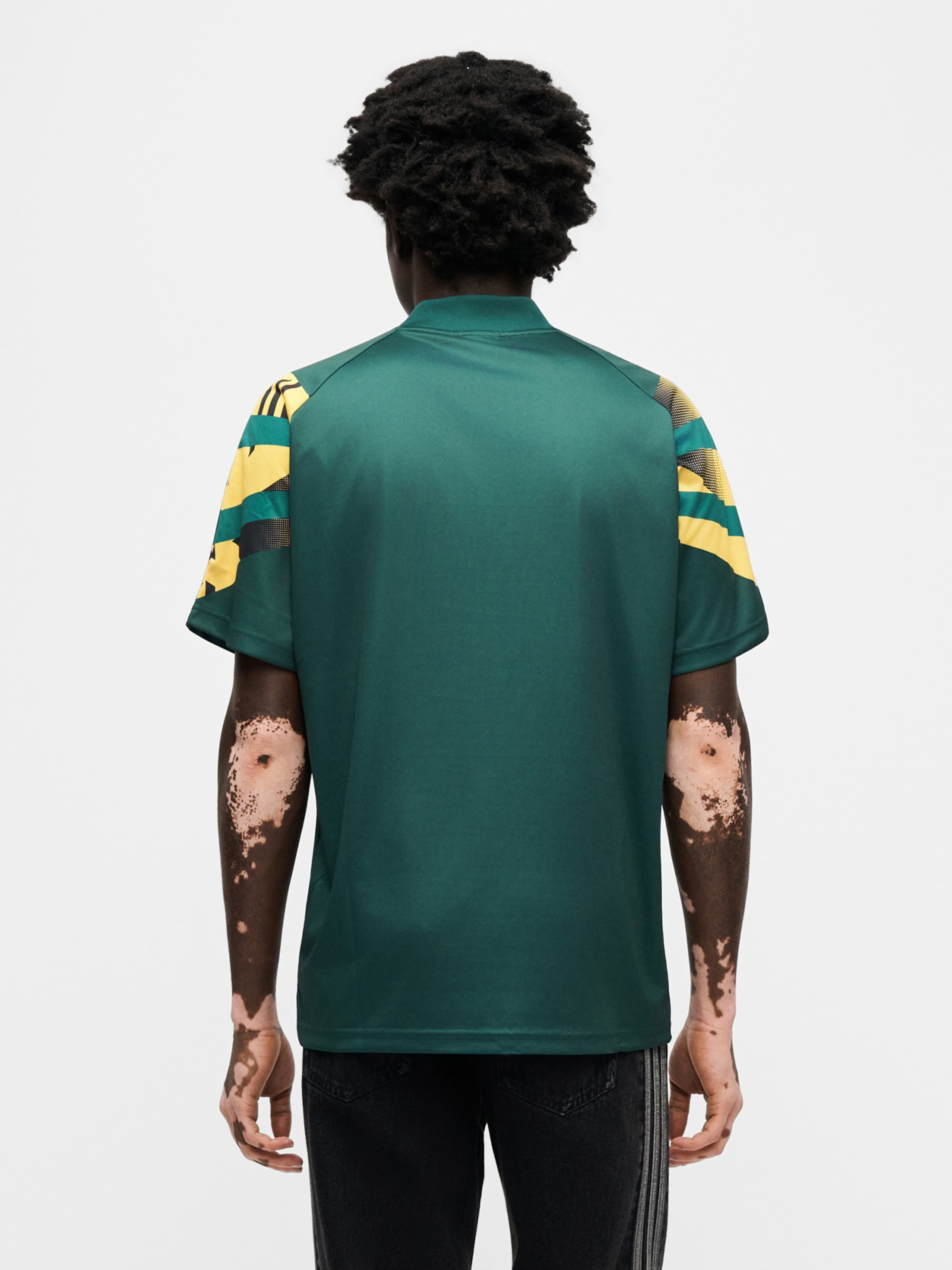 Adidas Originals Футболка 'SANTIAGO JSY' в цвете Fir — фото 3