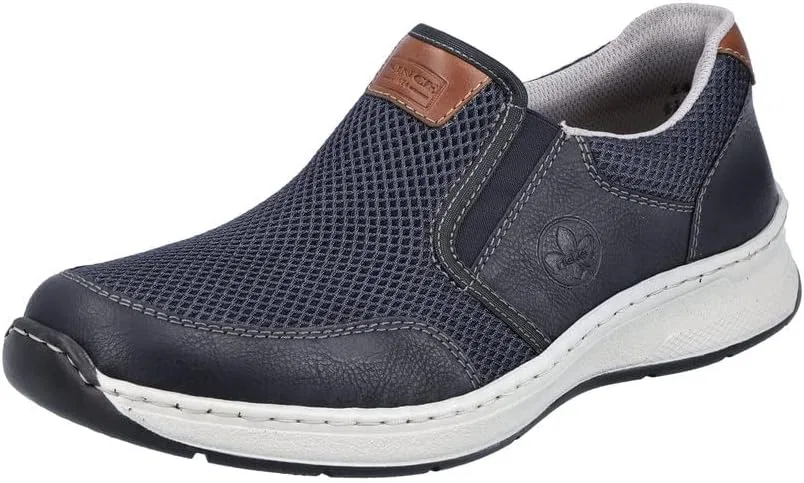 Мужские мокасины Rieker Mule, синий