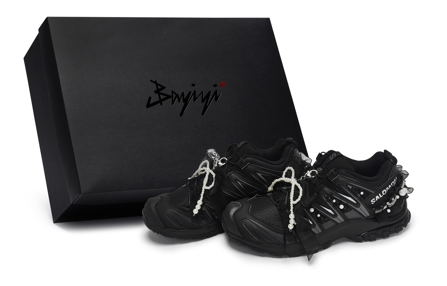 

Xa pro 3d la yaute амортизация устойчивость к истиранию дышащие низкие кроссовки для бега unisex SALOMON, серебро