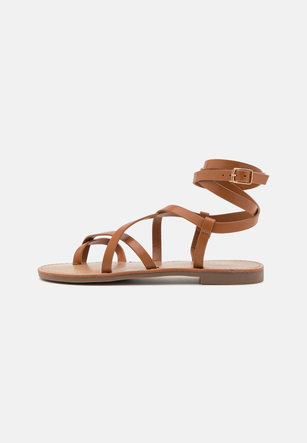 

Шлепанцы Onlmandala Ankle Wrap Only, коньяк