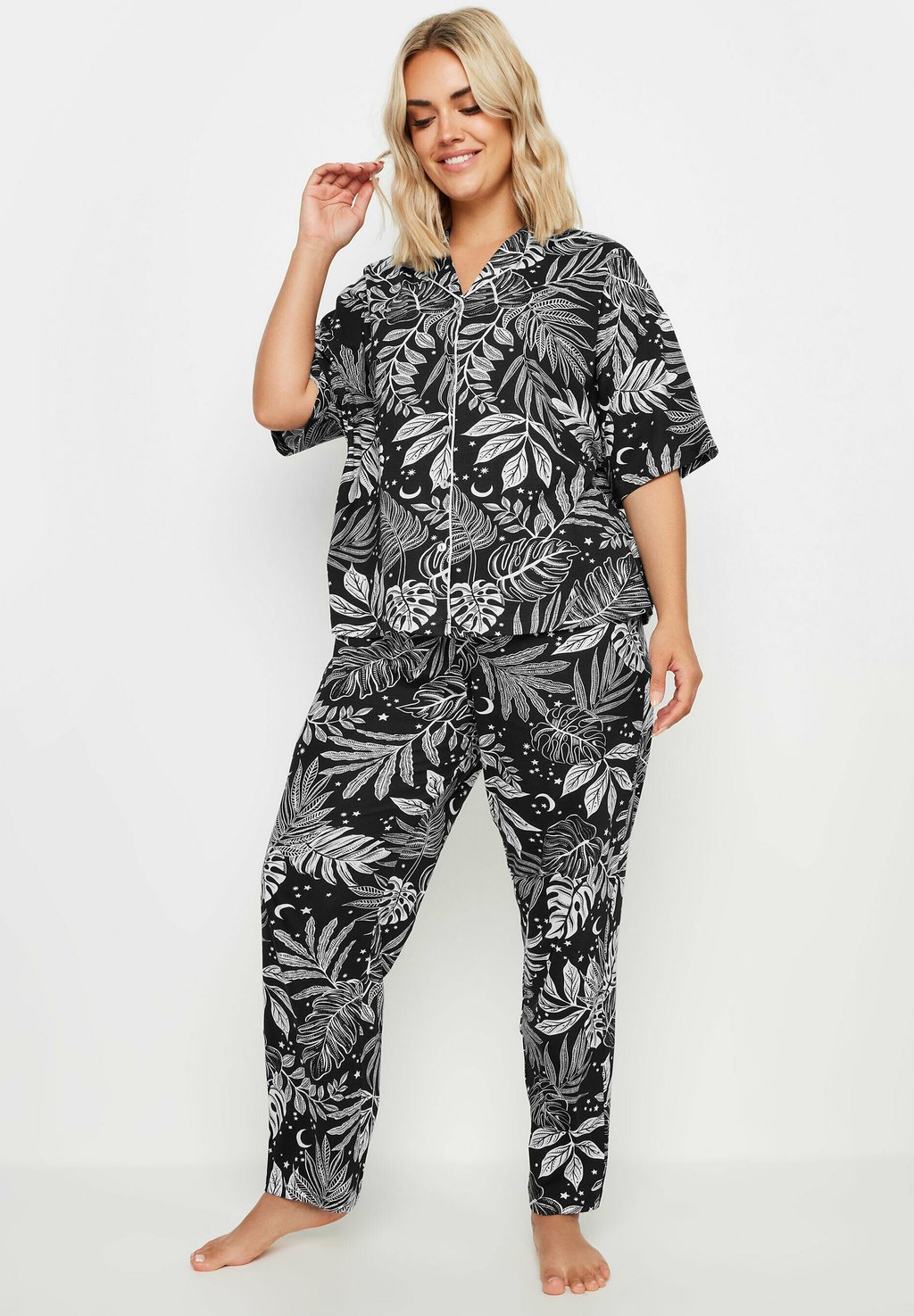 

Пижама SET - Pyjama set Yours Clothing, черный