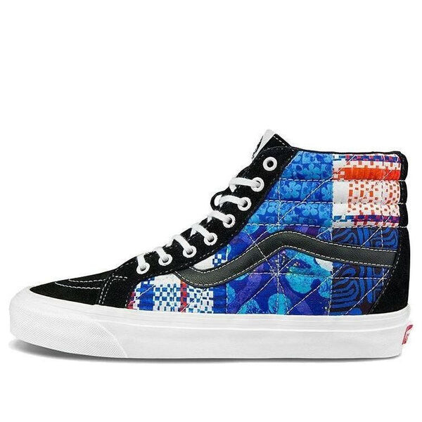 

Кроссовки sandy liang x sk8-hi 38 dx 'patchwork' Vans, черный