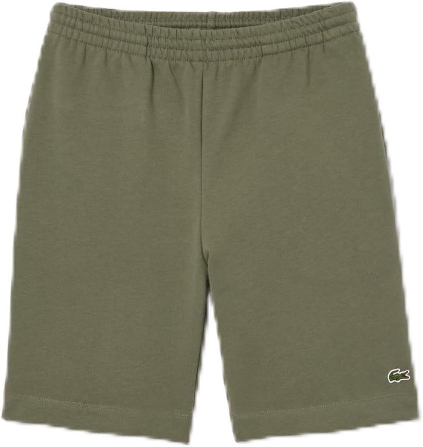 

Lacoste мужские шорты Regular Fit с регулируемой талией 4", Tank Green Croc