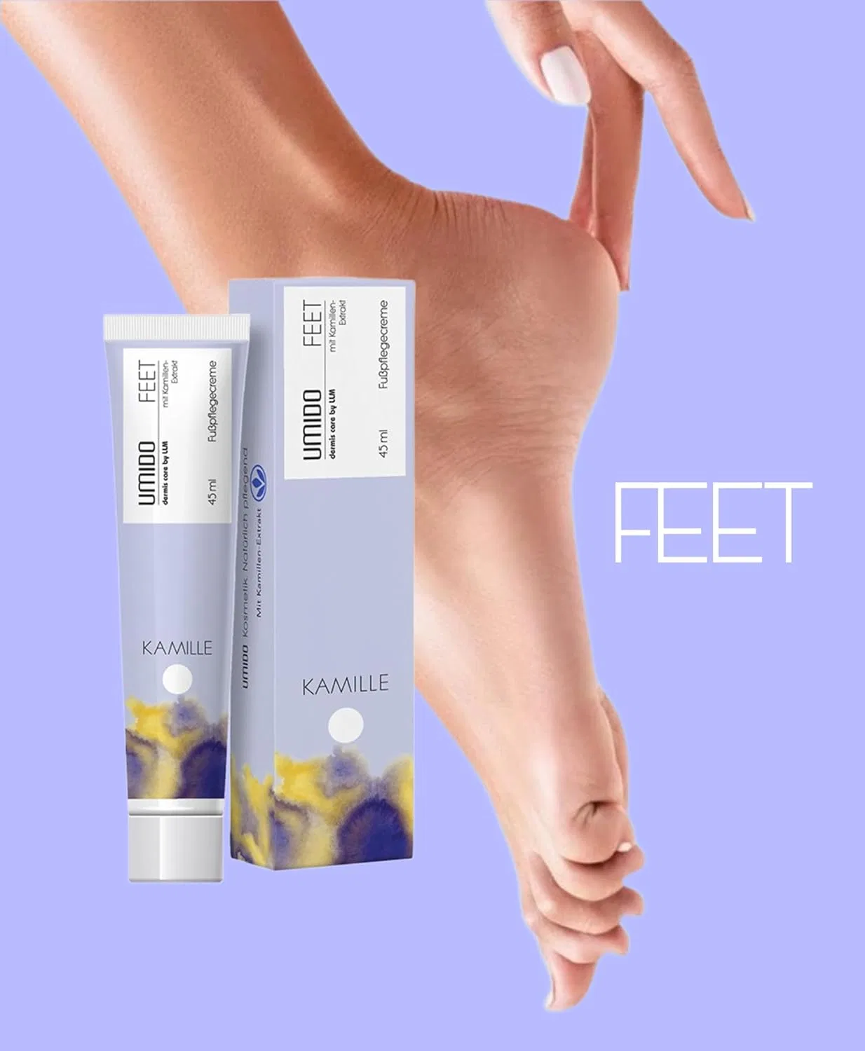 Крем для ног с экстрактом ромашки от Umido, 45 мл Umido - Dermis Care By Llm