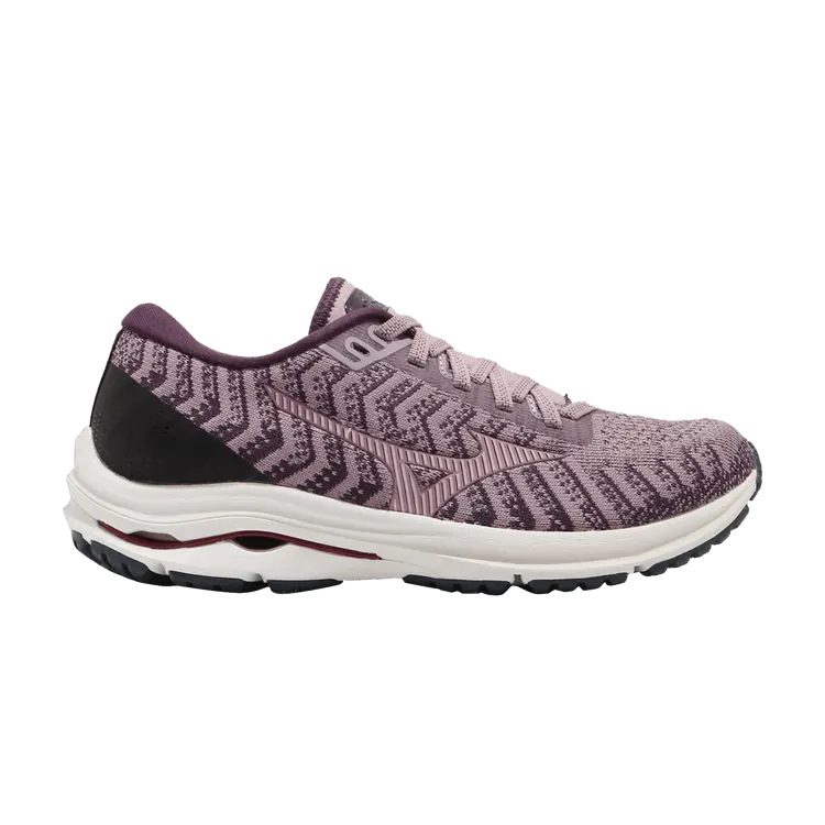 

Кроссовки Mizuno Wmns Wave Rider 24 Waveknit Purple Pink, фиолетовый