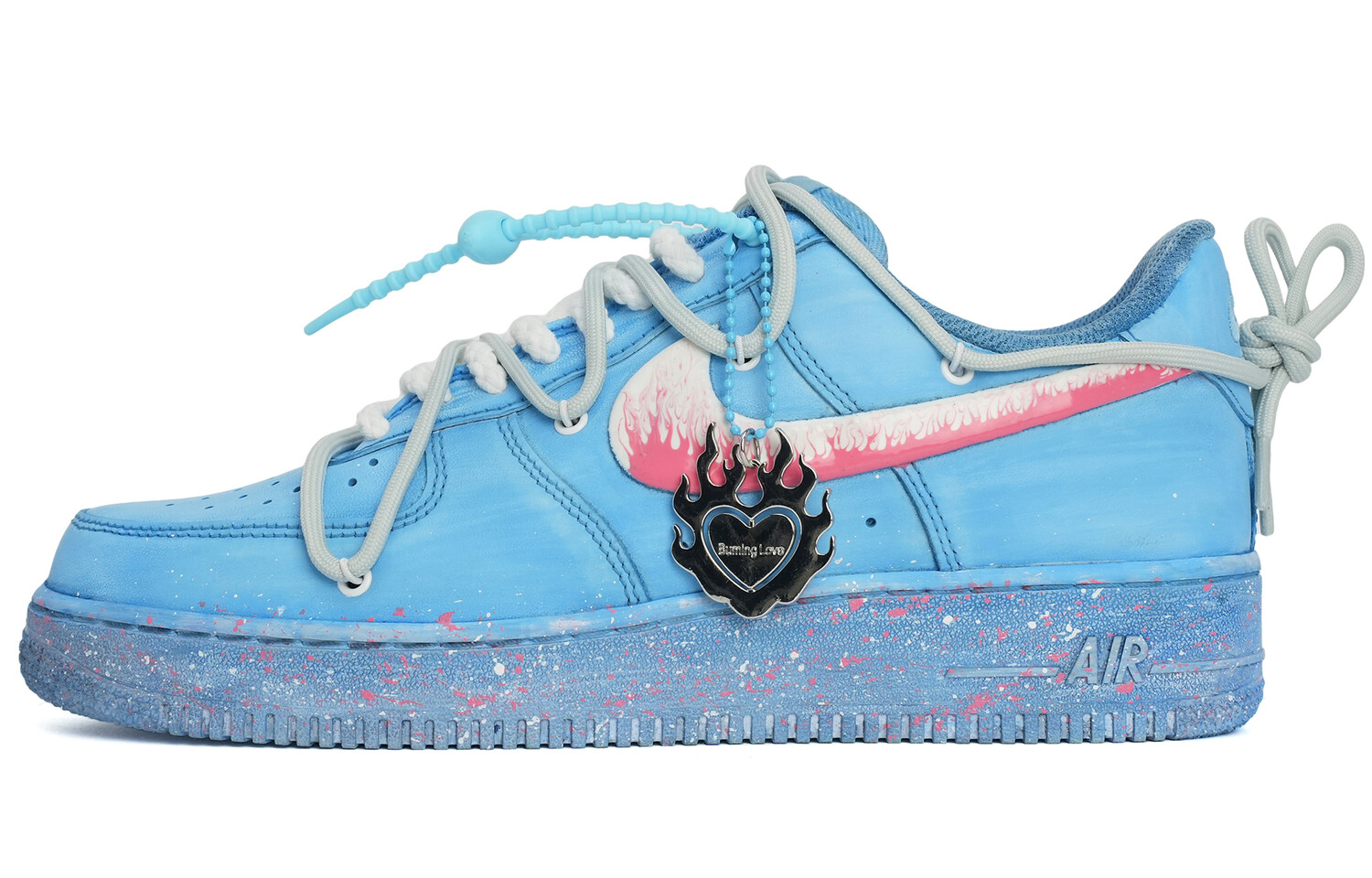 

Мужские кроссовки для скейтбординга Nike Air Force 1 Low, Blue