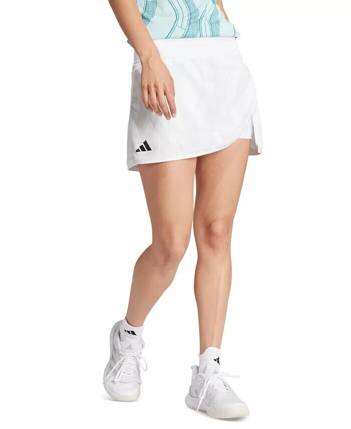 

Женская клубная теннисная юбка-шорты с рисунком adidas, мультиколор