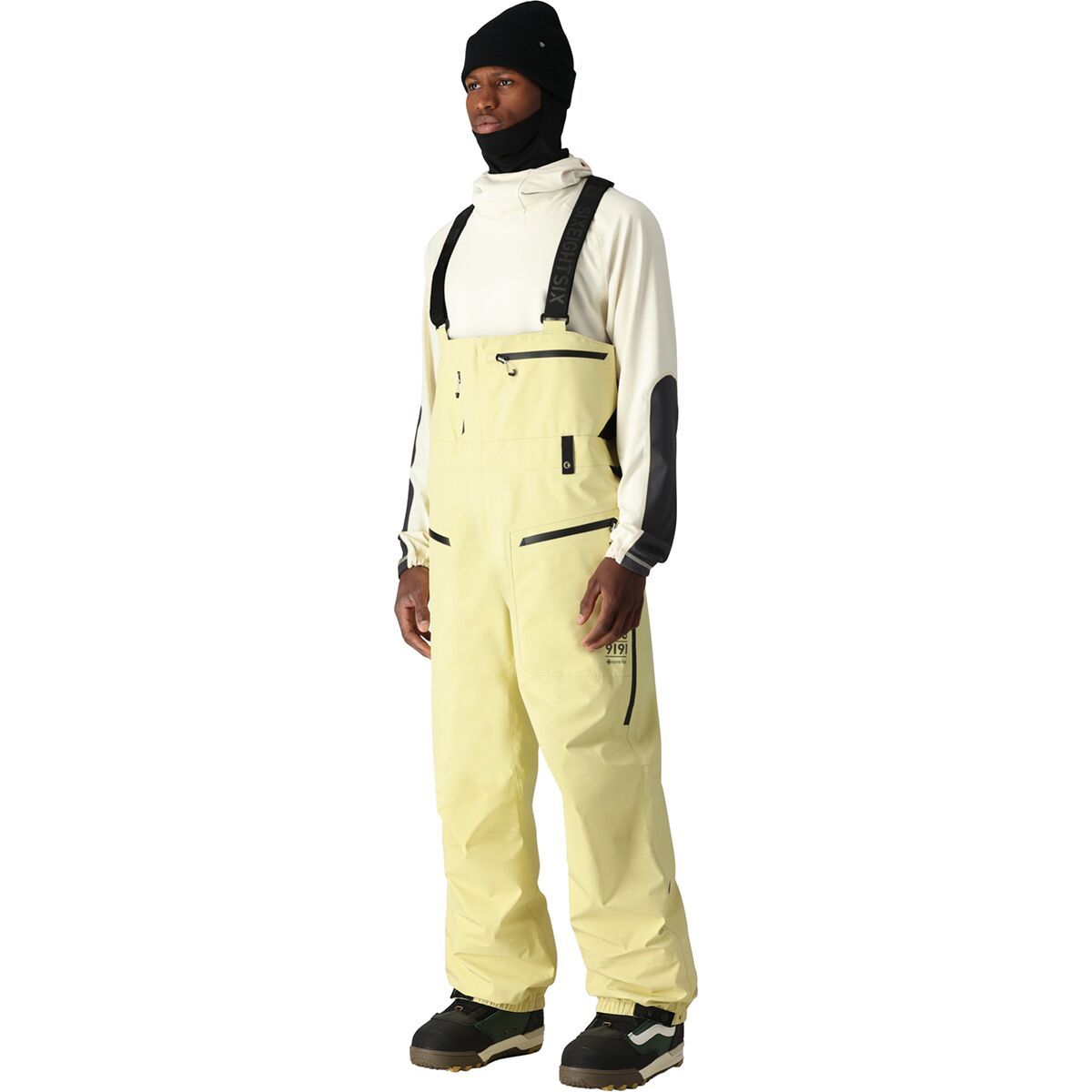 

Брюки с нагрудником ATV Gore-Tex 3L 686, желтый