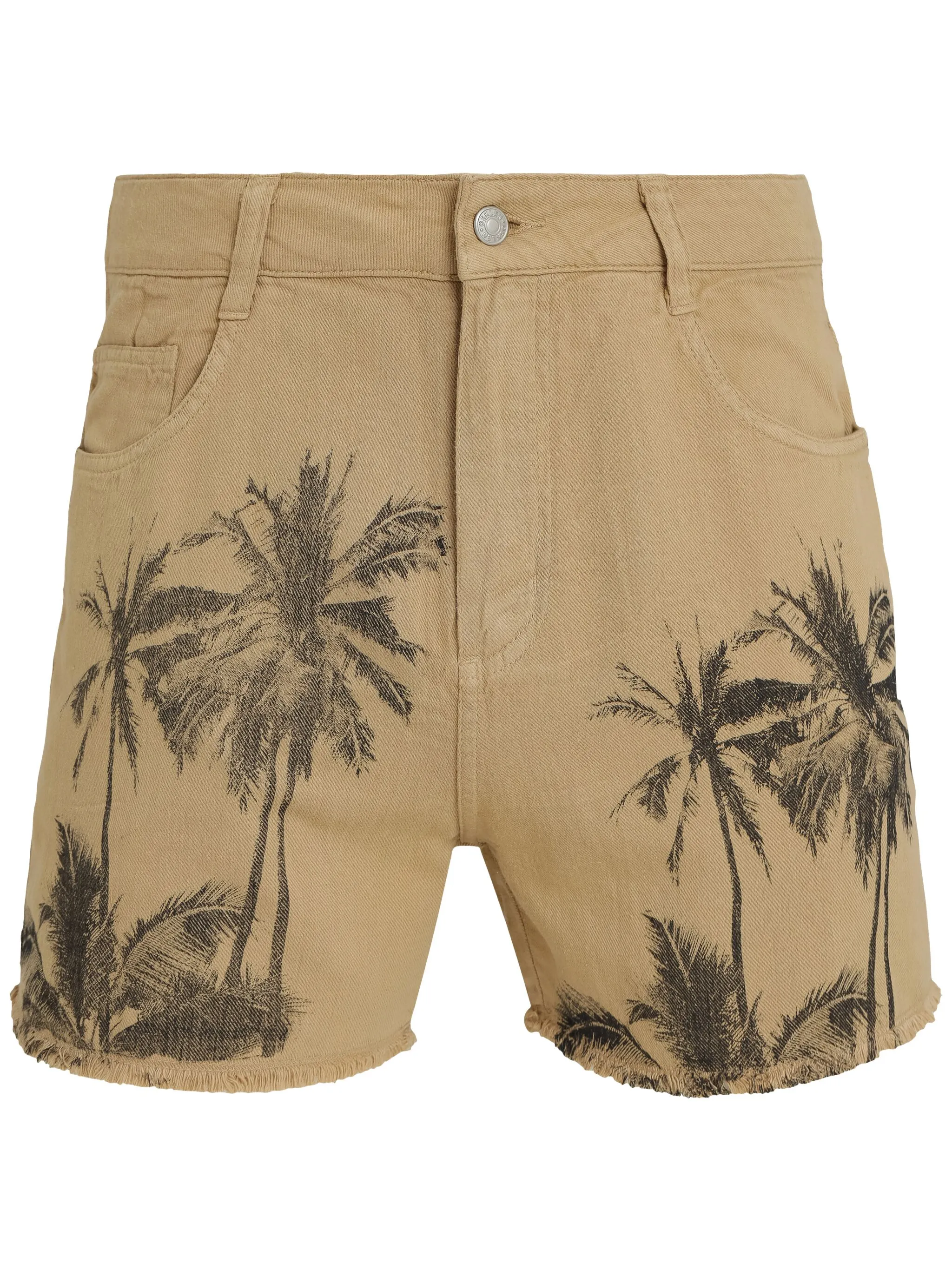 

Шорты с принтом Osklen, бежевый