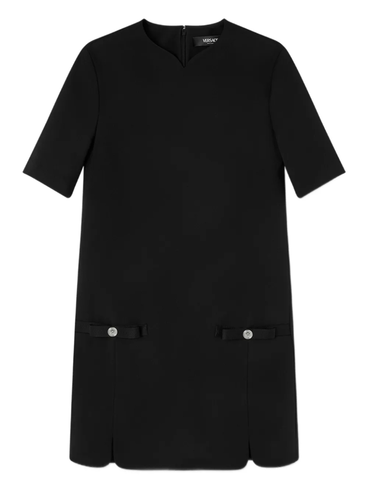 

Versace платье с бантом, черный