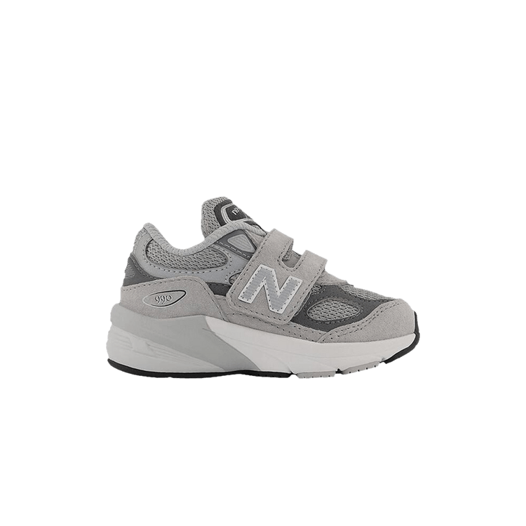 

Кроссовки New Balance 990v6 Hook & Loop Toddler Wide 'Castlerock', серый