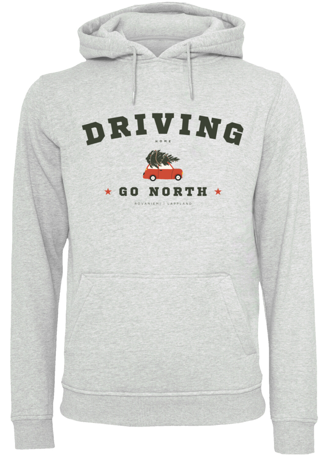 

Пуловер F4NT4STIC Hoodie Driving Home Christmas, цвет grau meliert