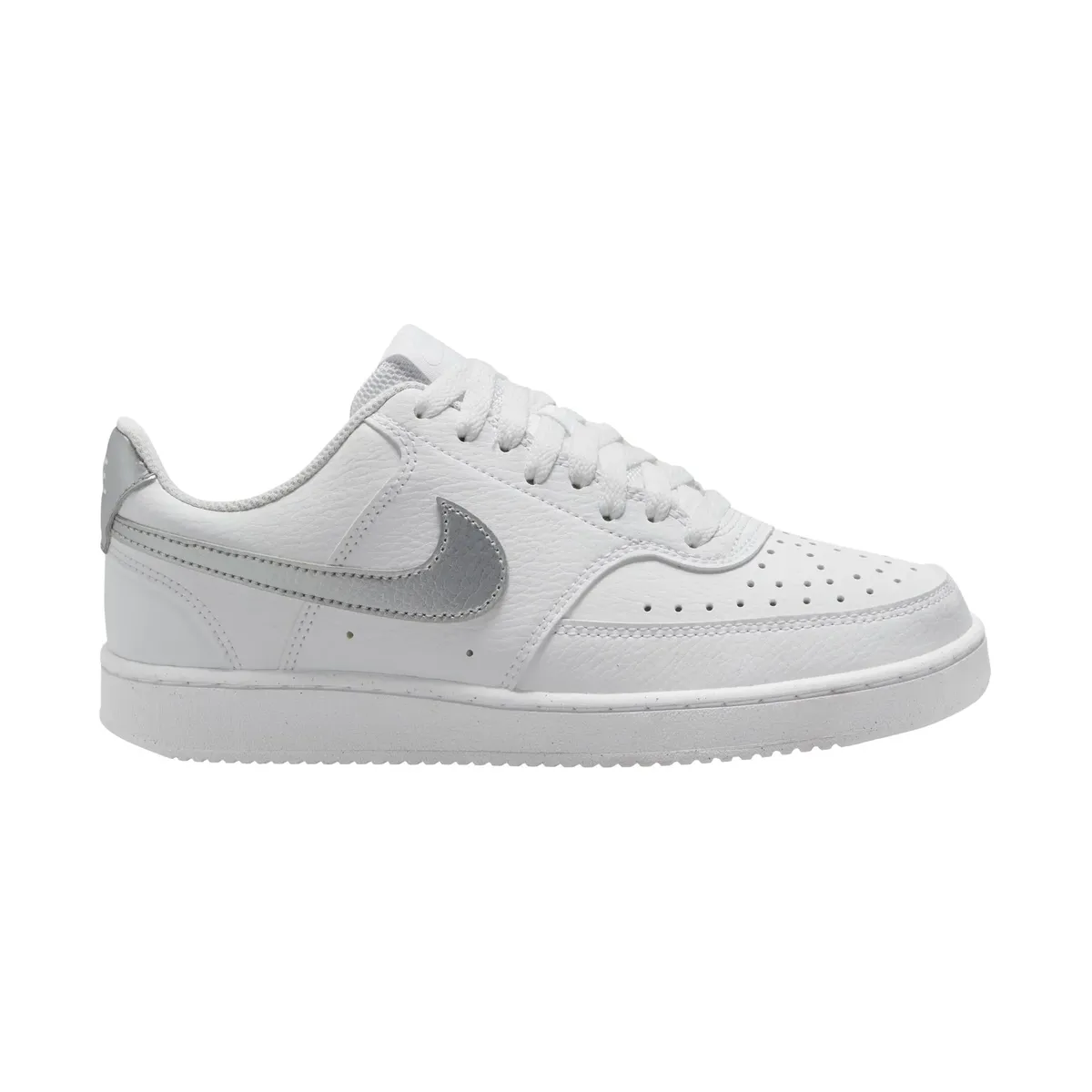 Кроссовки Nike Sportswear "Court Vision Low Next Nature", серебристый — фото 4