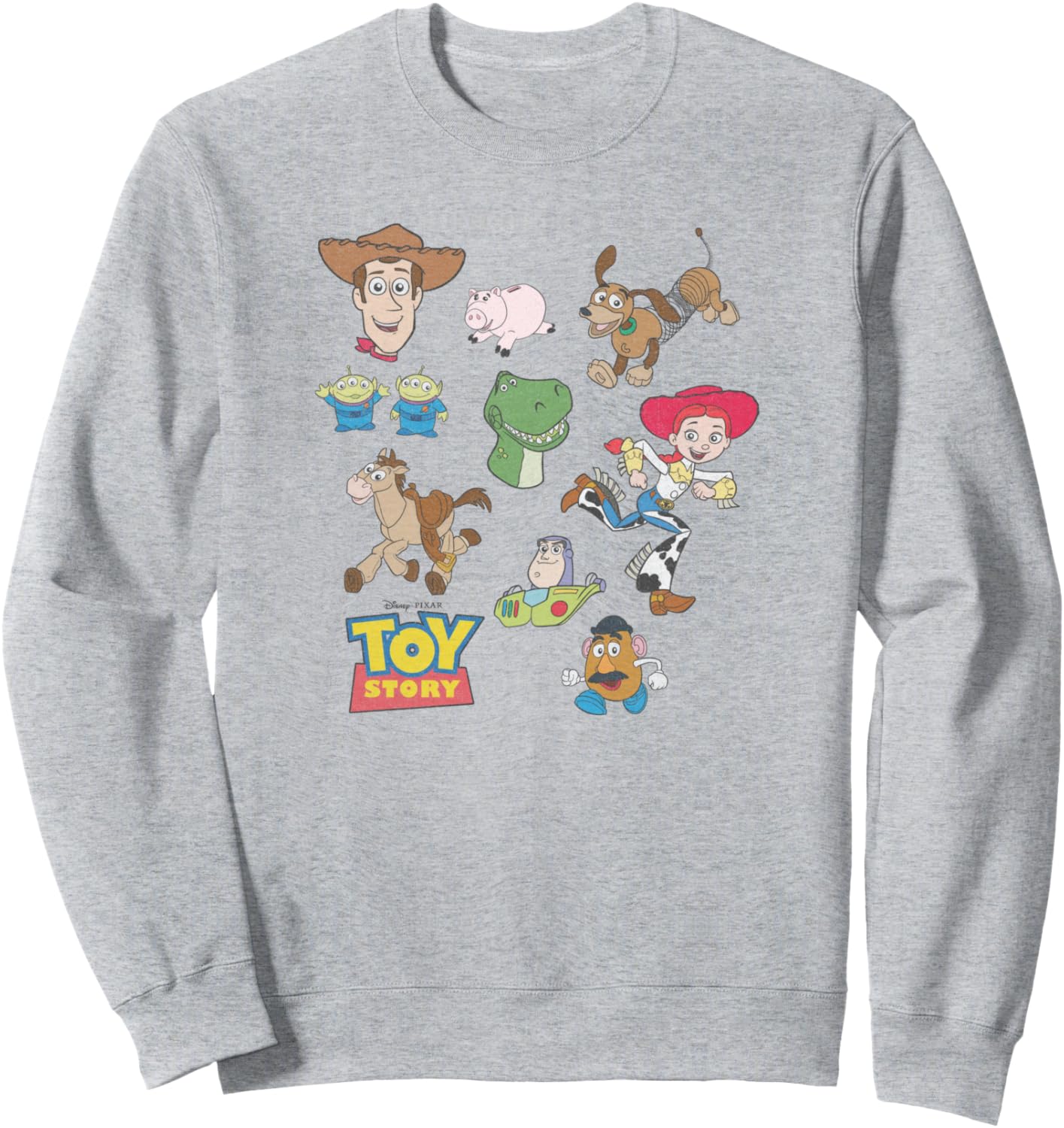 

Толстовка с изображением персонажа мультфильма «История игрушек» от Disney Pixar, серая, Серый, Толстовка с изображением персонажа мультфильма «История игрушек» от Disney Pixar, серая