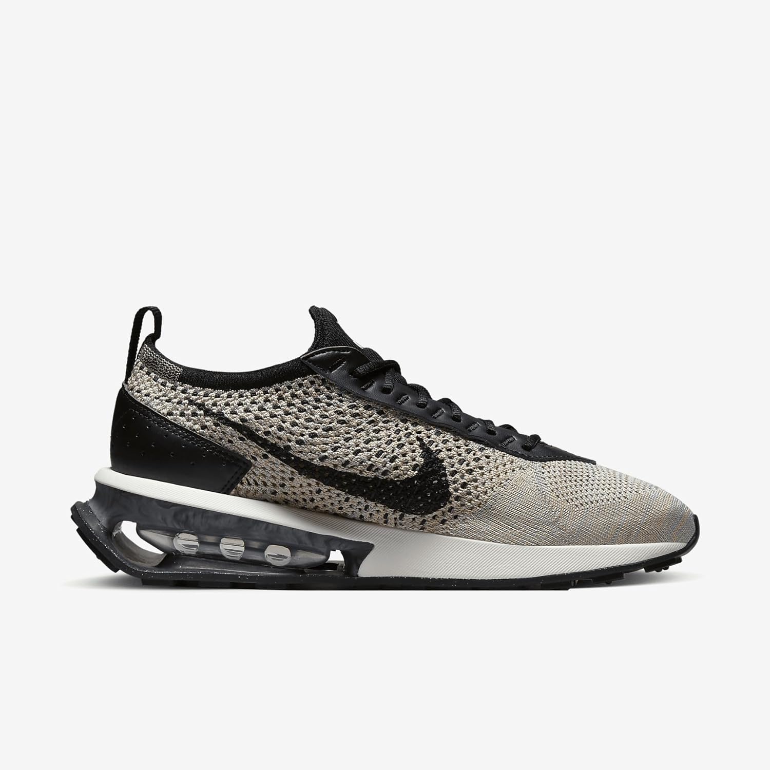 Мужские кроссовки Nike Air Max Flyknit Racer, Taupe/Black-taupe — фото 3