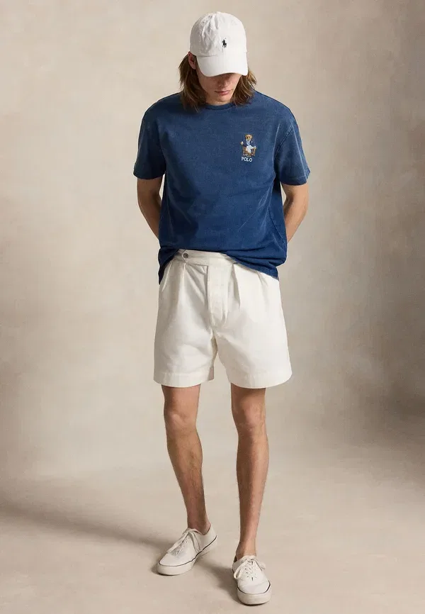 Футболка поло с принтом Classic Fit Polo Bear, Polo Ralph Lauren, темно-индиго — фото 2