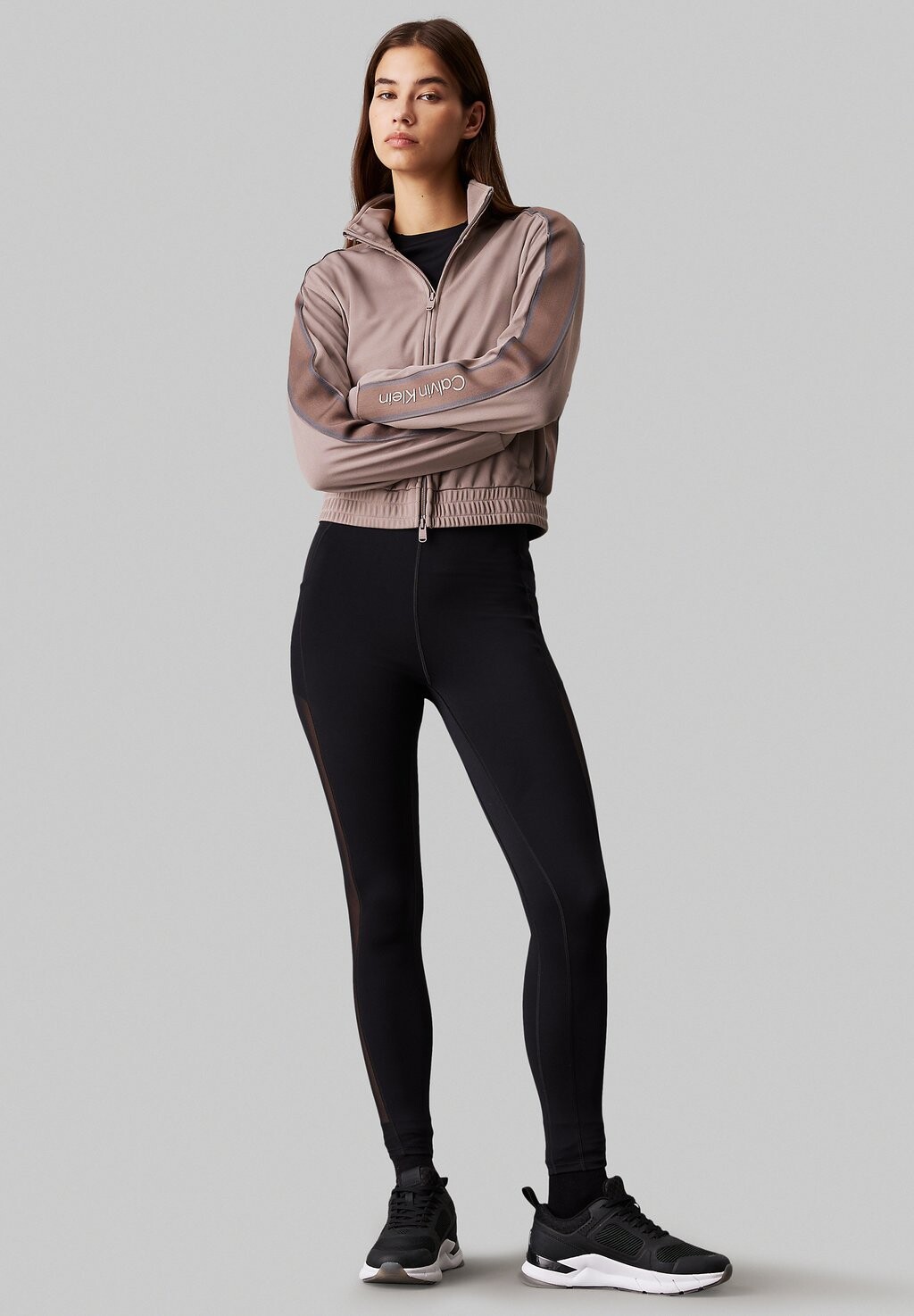 

Тренировочная куртка ZIP UP Calvin Klein, лиловый