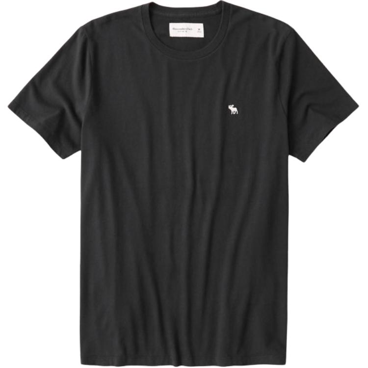 

Abercrombie＆Fitch Футболка мужская черная, Черный, Abercrombie＆Fitch Футболка мужская черная