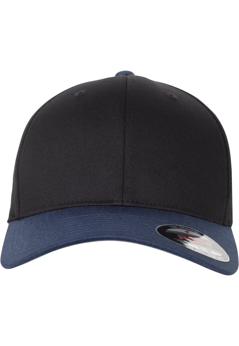 

Кепка Flexfit Flexfit унисекс Flexfit Wooly Combed 2-Tone ", цвет Blk/Nvy