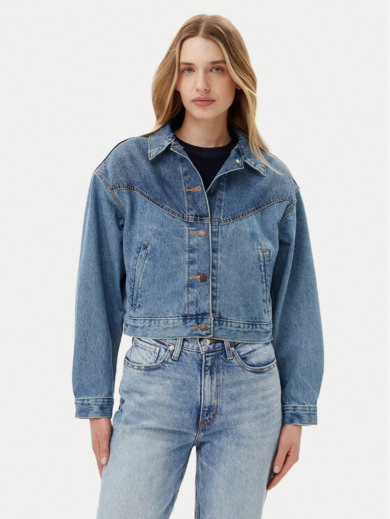 

Свободный крой джинсовой куртки 90's 001WO-0000 Levi'S, синий