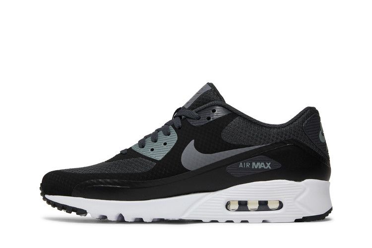 Кроссовки Nike Air Max 90 Ultra Essential 'Black Cool Grey', черный — фото 4