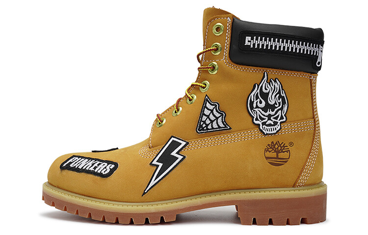 

Ботинки мужские для активного отдыха желтые Timberland