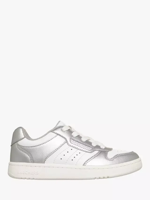 Детские кроссовки Quick Street Skechers, Silver White