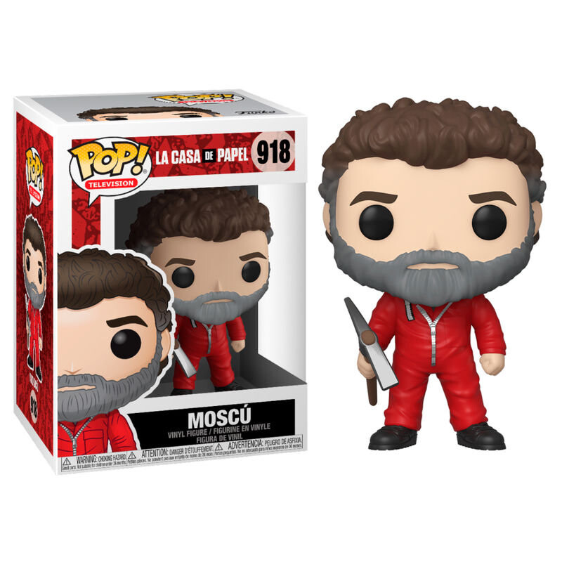 

Funko POP! Телевизор, коллекционная фигурка, Дом бумаги, Москва, 918