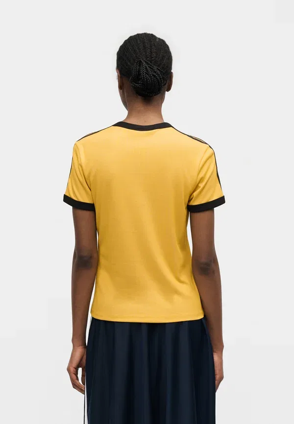 Футболка Adidas Originals 3S cali tee print t-shirt, цвет ночной индиго/голубой рассвет/ночной индиго — фото 4