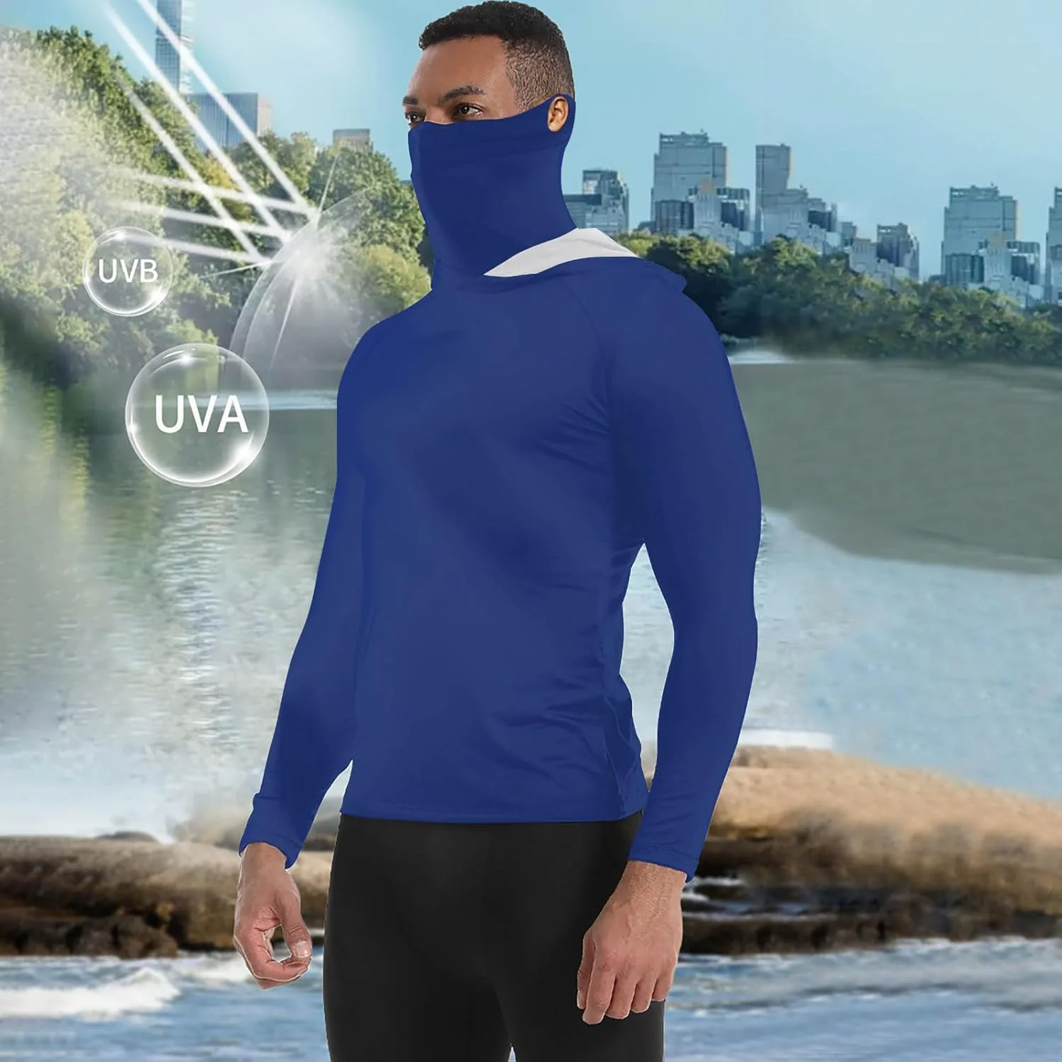 Мужская и женская футболка с длинным рукавом Slim Cool Dry — фото 3