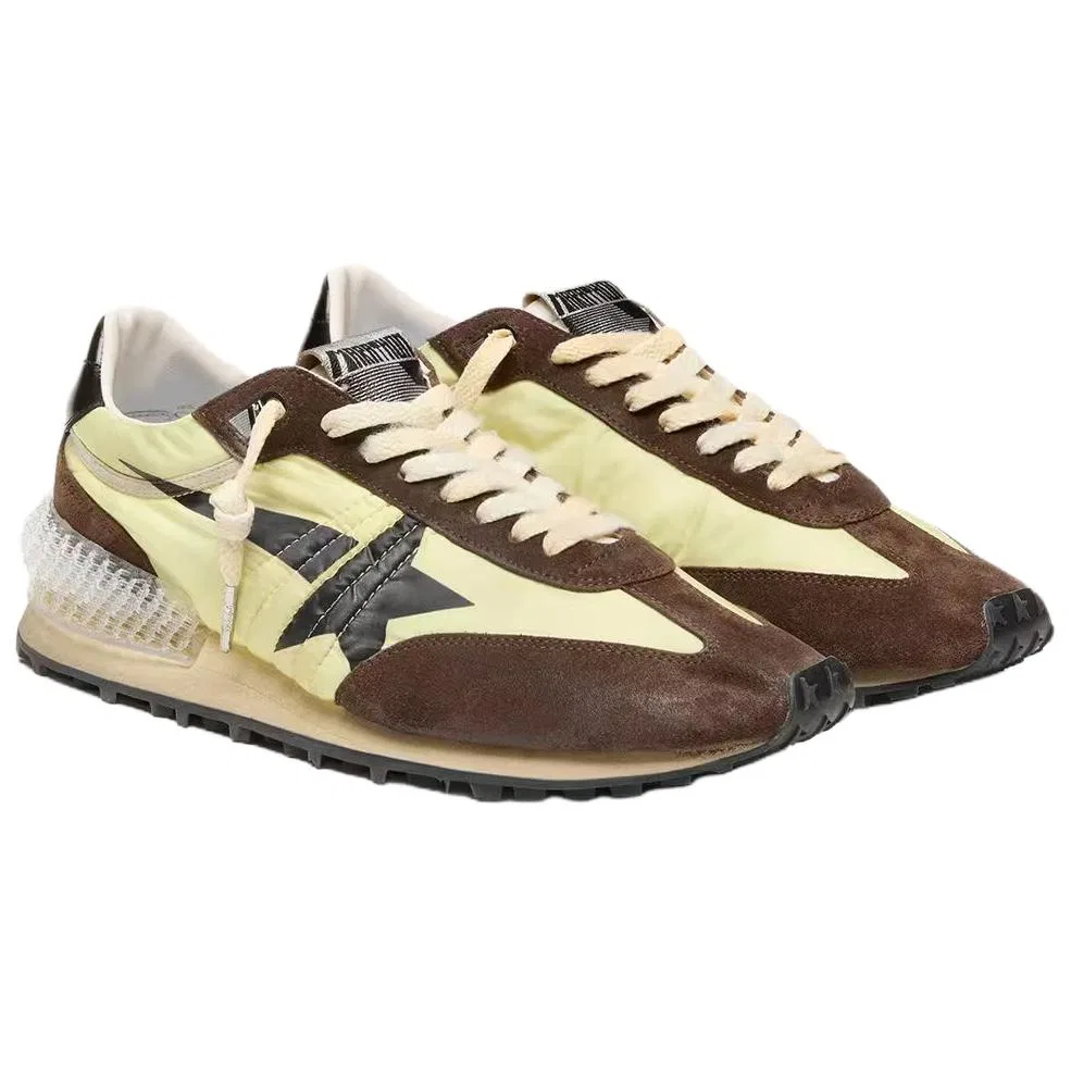 Кроссовки повседневные Marathon Low Top Golden Goose зеленый — фото 4