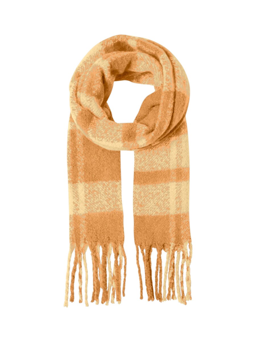 

Шарф ICHI Franci, цвет Light brown/Yellow