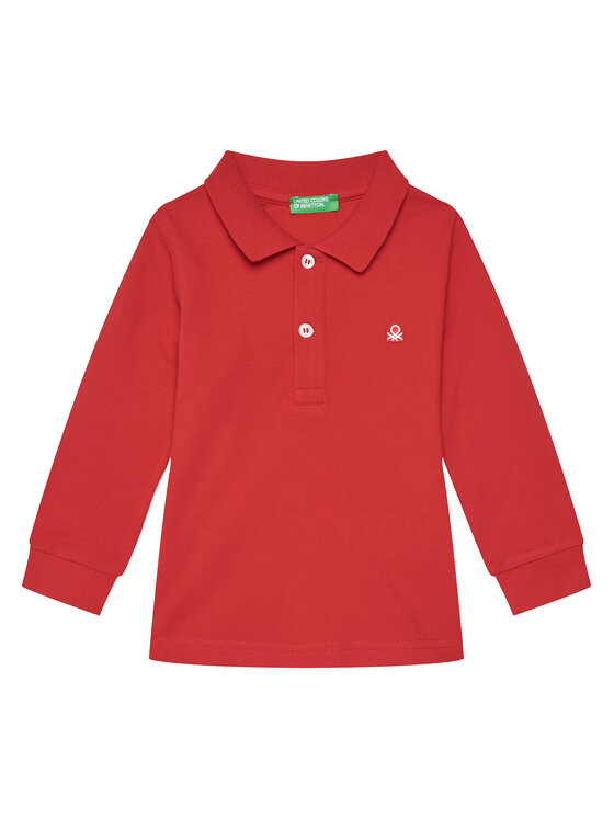 

Поло regular fit 3089G3009 United Colors Of Benetton, красный