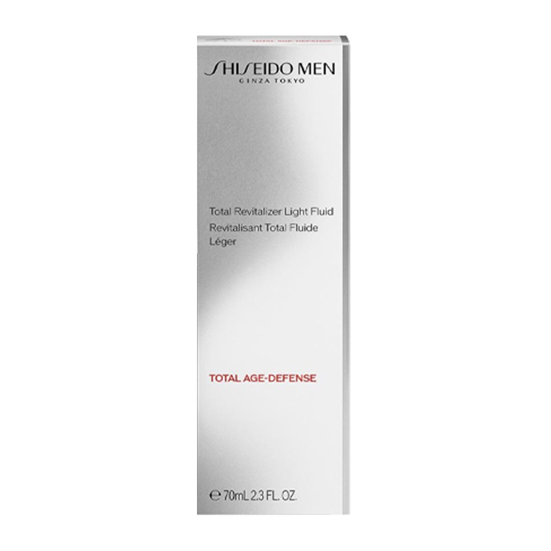 Омолаживающий флюид для лица Shiseido Men Total Revitalizer Light Fluid, 70 мл — фото 3