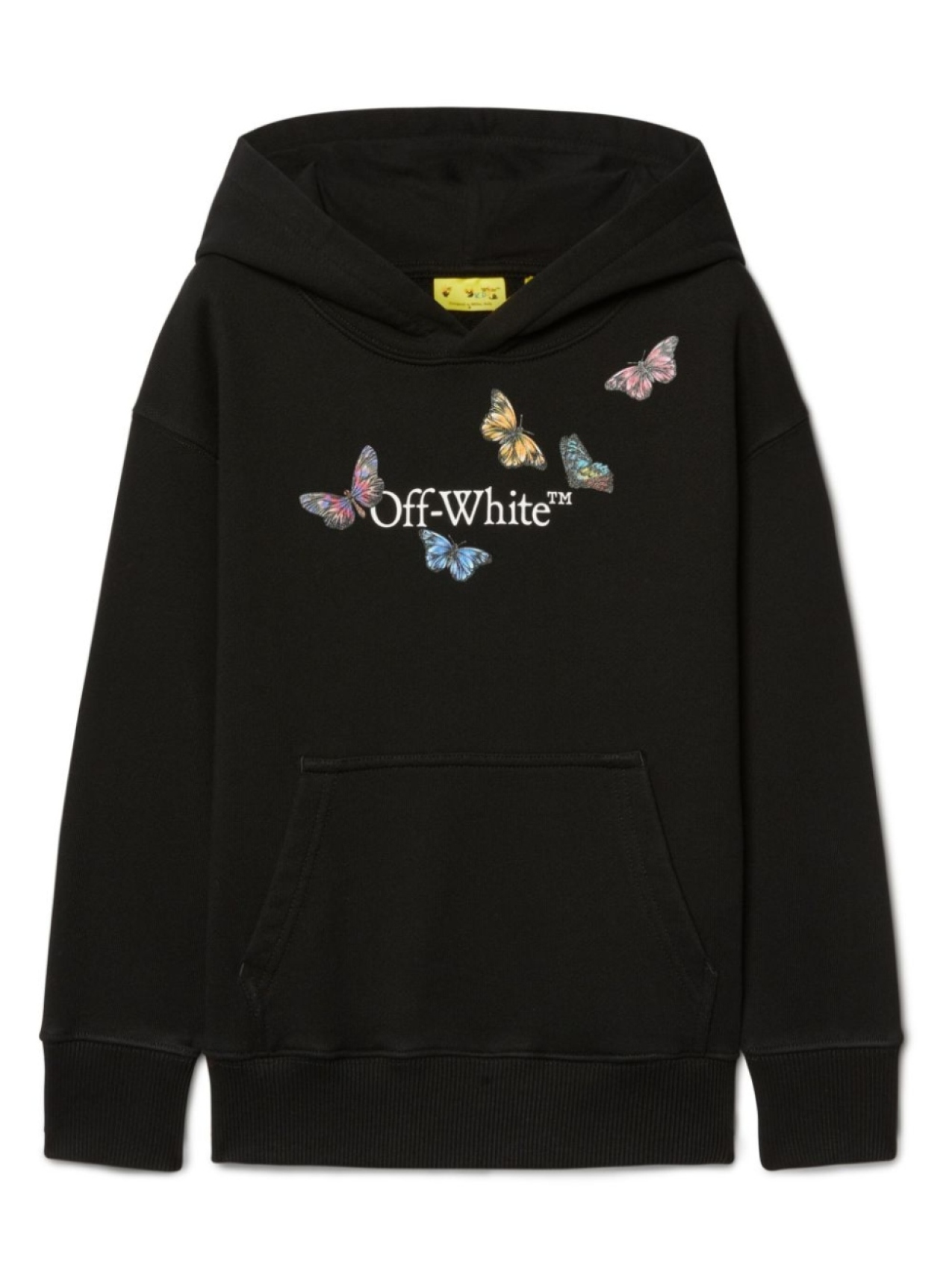 

Толстовка Bookish Butterfly Off-White Kids, черный