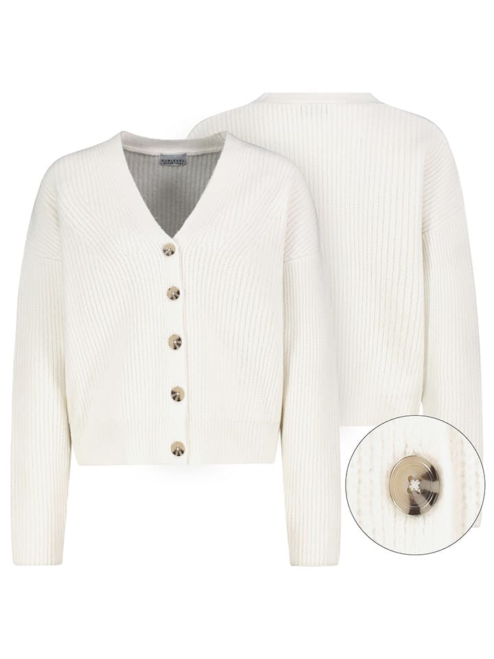 

Sublevel Белый кардиган