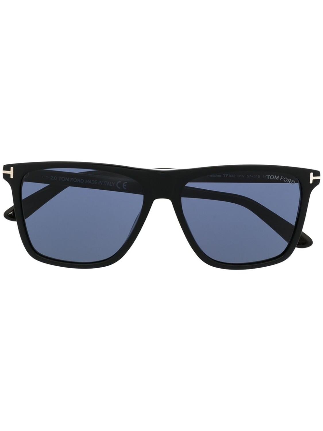 

Солнцезащитные очки Fletcher FT0832 TOM FORD Eyewear, черный