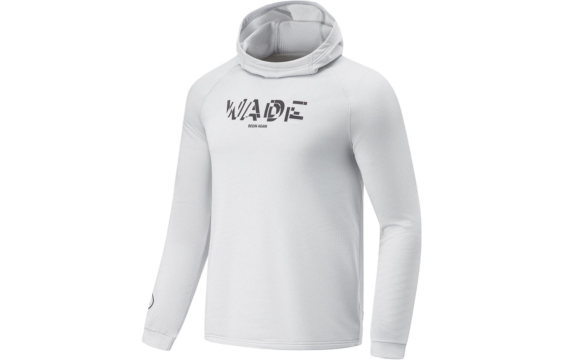 

Линия LiNing Wade Collection Свитшот Мужской, Хизер Грей Каменный Серый