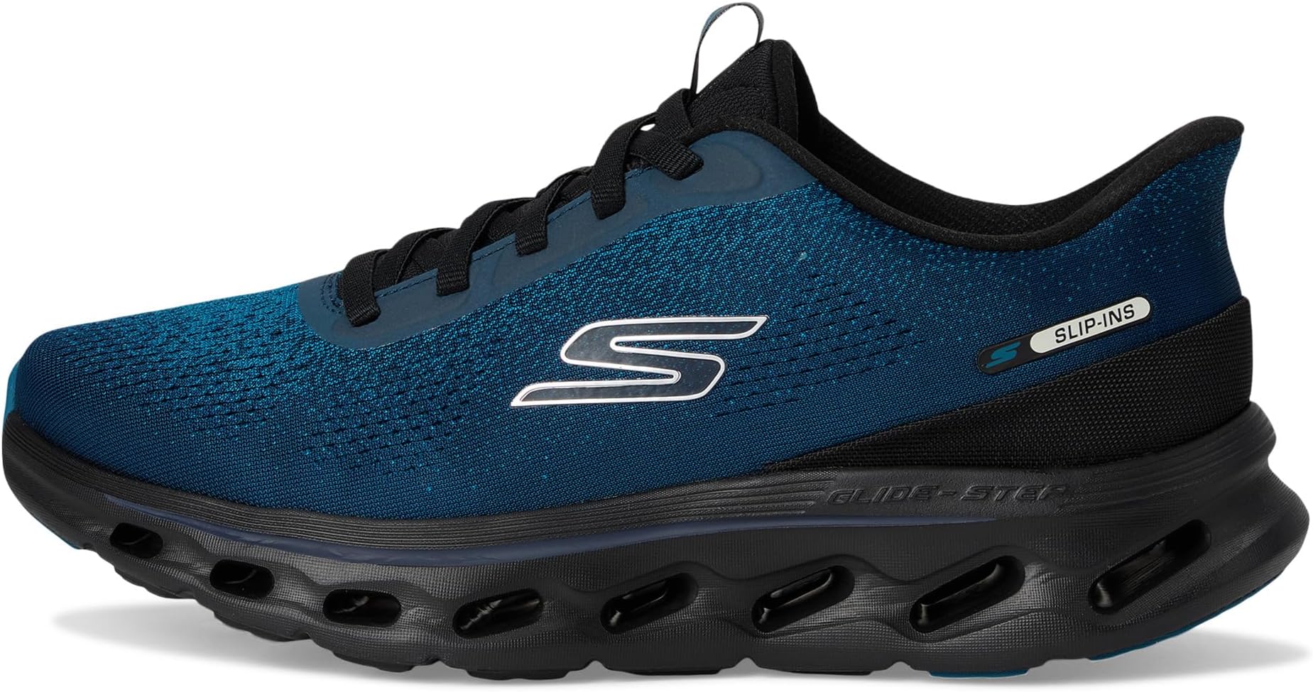 Кроссовки SKECHERS Performance Go Walk Glide-step 2.0 Maser Hands Free Slip-in, цвет Navy/Black — фото 4