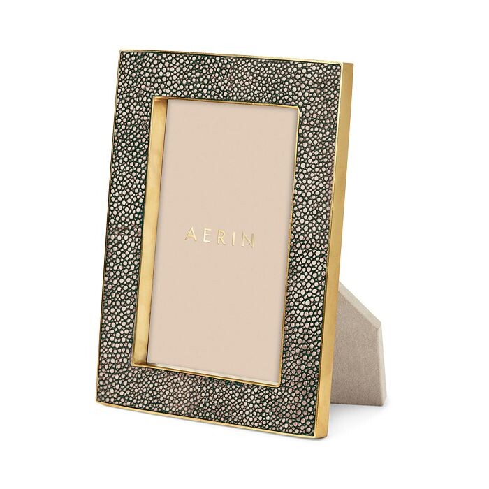 

Рамка AERIN Classic Шагреневая, 4 x 6 дюймов, коричневый