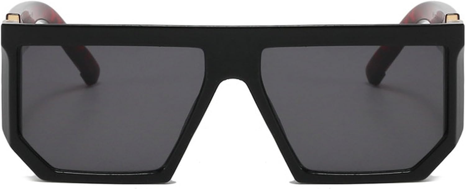 

Модные винтажные квадратные солнцезащитные очки для женщин и мужчин, очки-пилот, ретро-очки с защитой от УФ-излучения UV400, большие солнцезащитные очки в стиле 70-х mincl, Red Leopard Black