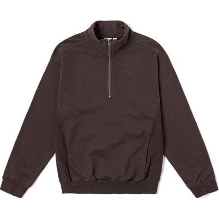 

Полузип худи Van D Vans, серый черный